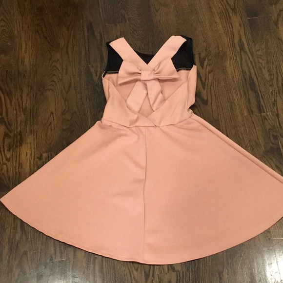 Adorable Sweetheart Neckline Pink Dress - Picture 5 of 5
